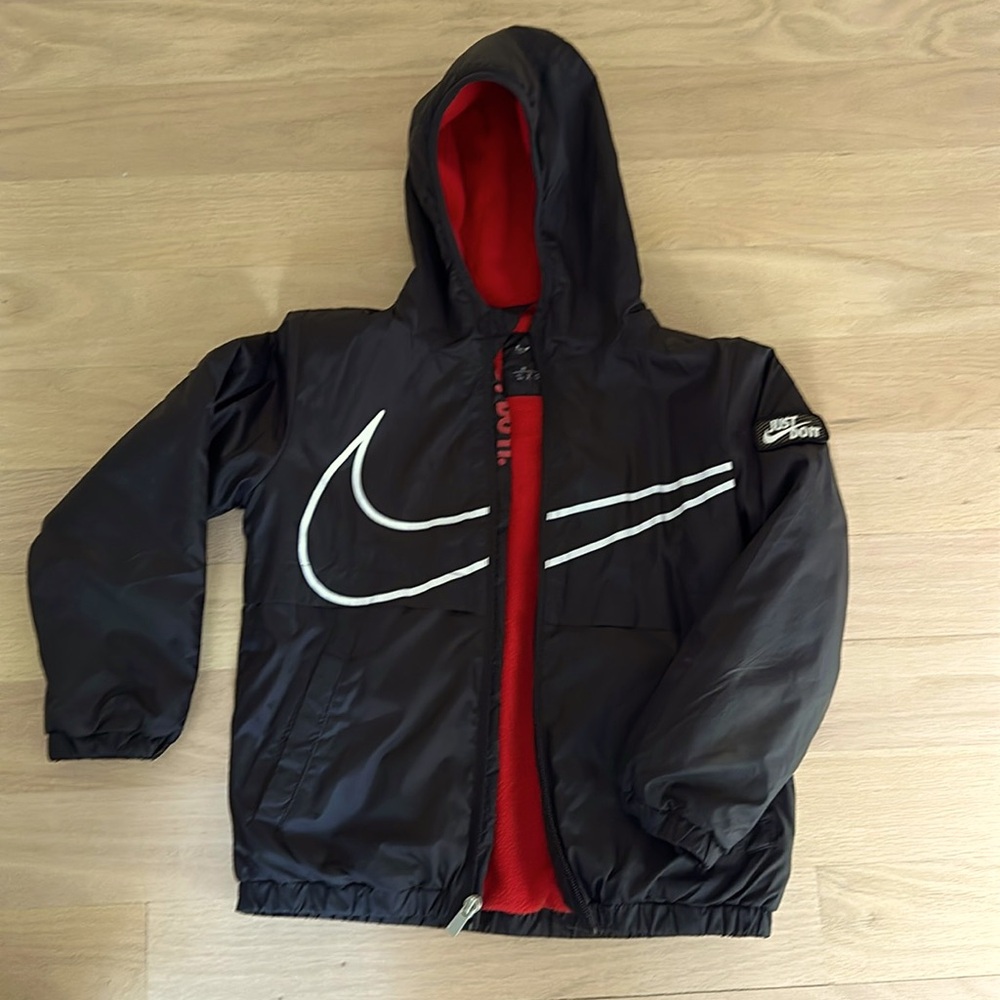 Nike fleece lined jacket, size XS